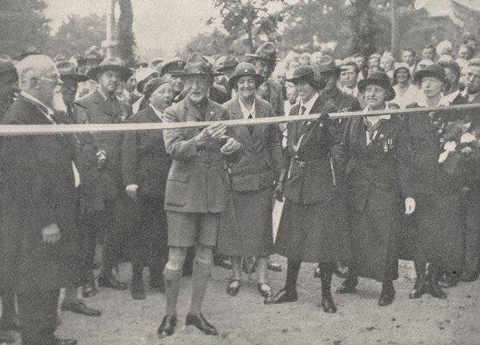 Palangoje sugrąžintas Roberto Baden-Povelio alėjos vardas