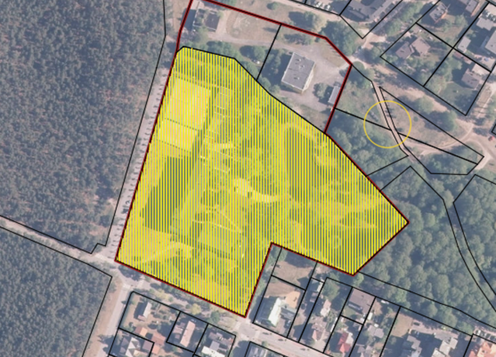 Pradedamos žemės sklypo Žvejų g. 1, Palangoje detaliojo plano koregavimo, procedūros