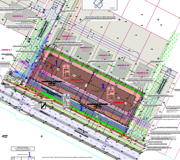 Parengtas Vilimiškės rajono detalaus suplanavimo projekto koregavimas žemės sklype Vakaro g. 2,...