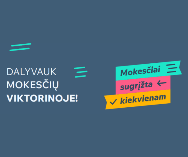 Startuoja atsinaujinusi moksleivių viktorina „Mokesčiai sugrįžta kiekvienam"
