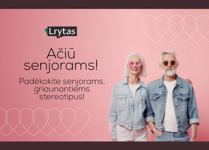 Pasidžiaukime šalia esančiais aktyviais senjorais