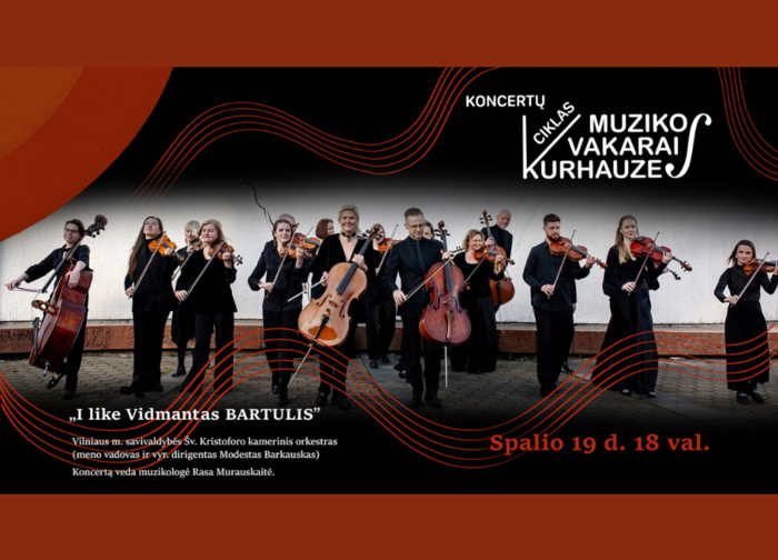 Spalio 19 d. (šeštadienis) 18 val. Muzikos vakarai kurhauze kviečia į išskirtinį modernios...
