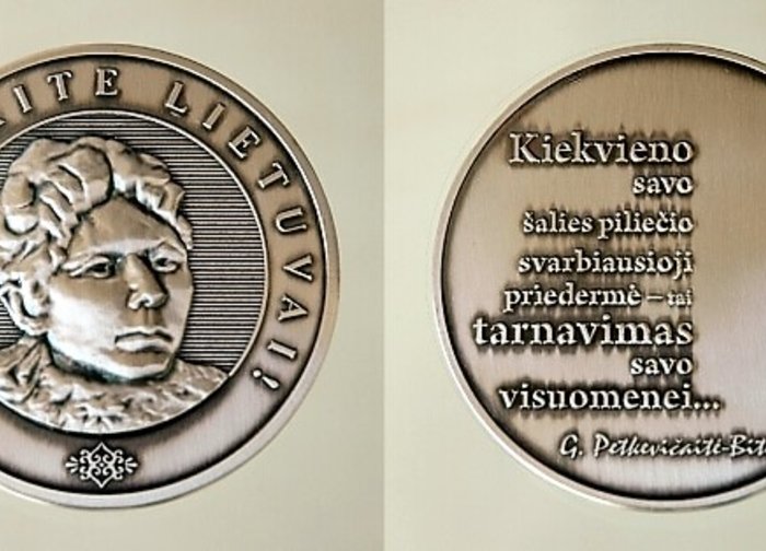Kviečiame teikti kandidatūras Gabrielės Petkevičaitės-Bitės atminimo medaliui „Tarnaukite...