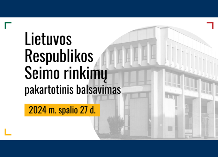 VRK kviečia pasitikrinti, ar rinkėjams reikia balsuoti antrajame Seimo rinkimų ture