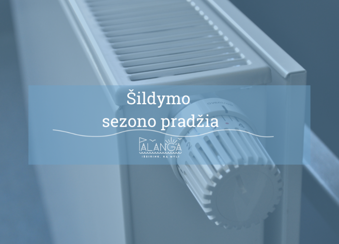 Spalio 11 d. Palangos savivaldybėje skelbiama šildymo sezono pradžia
