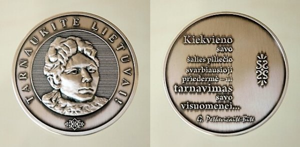 Kviečiame teikti kandidatūras Gabrielės Petkevičaitės-Bitės atminimo medaliui „Tarnaukite...
