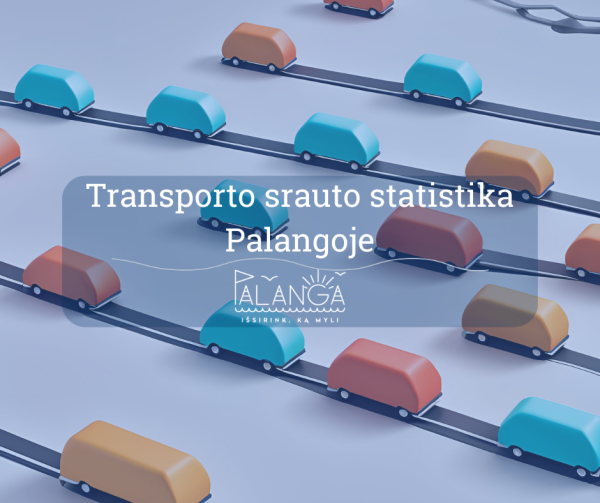 Transporto srauto statistika Palangoje