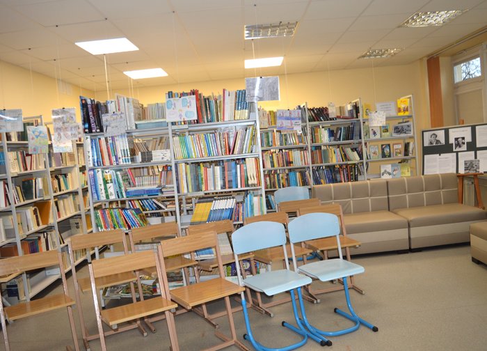 Džiugūs pokyčiai Palangos V. Jurgučio progimnazijoje – bibliotekos erdvės traukia jaunuosius...