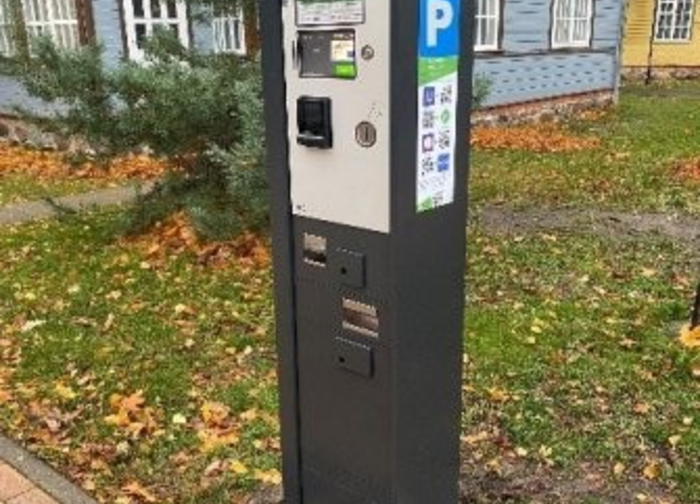 Senieji parkomatai Palangoje pradėti keisti naujais