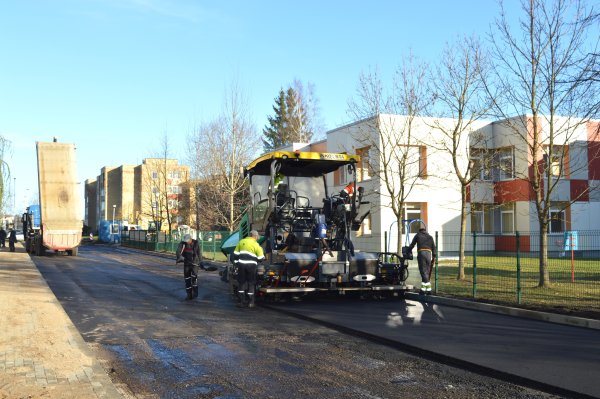 Tęsiami gyvenamosios aplinkos tvarkymo darbai