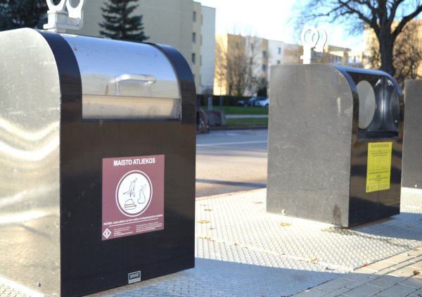 Gruodį Palangoje pradedamas biologinių ir maisto atliekų rūšiavimas