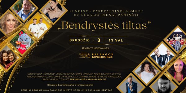 Kviečiame dalyvauti renginyje "Bendrystės tiltas“