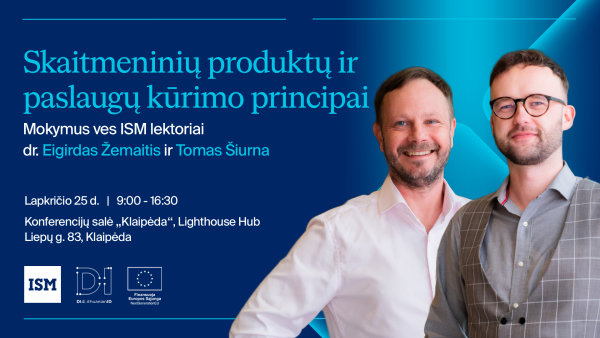 Lapkričio 25 d. - Vakarų Lietuvos regiono įmonėms aktualius nemokami mokymai