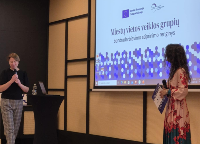 Palangos miesto vietos veiklos grupė dalyvavo Centrinės projektų valdymo agentūros kartu su...