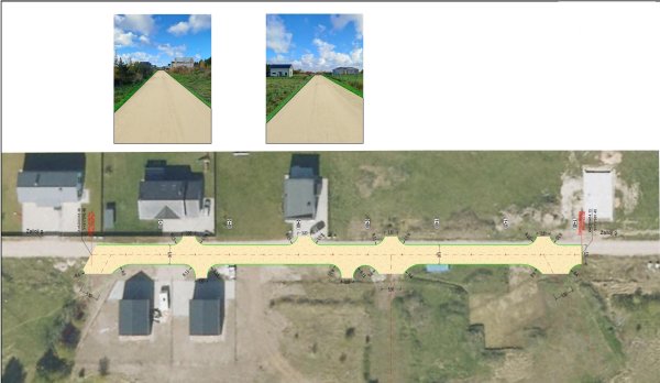 Visuomenės informavimas apie parengtus projektinius pasiūlymus "Žaliosios gatvės, Palangos...