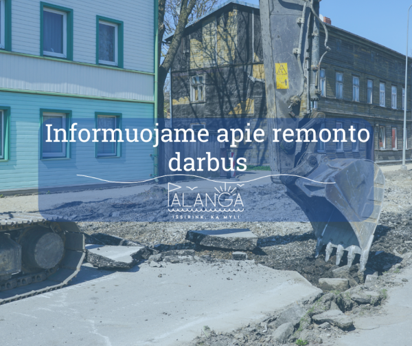Vyksta Palangos poliklinikos Vytauto g. 92 atnaujinimo darbai. Suplanuotas poliklinikos...