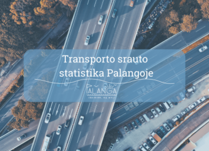 Transporto srauto statistika Palangoje