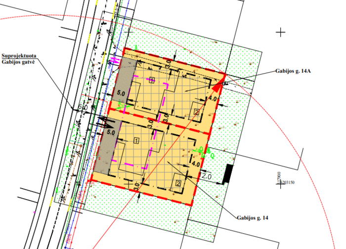 Parengti „Lino" gyvenamojo kvartalo detalaus išplanavimo projekto korektūros koregavimo...