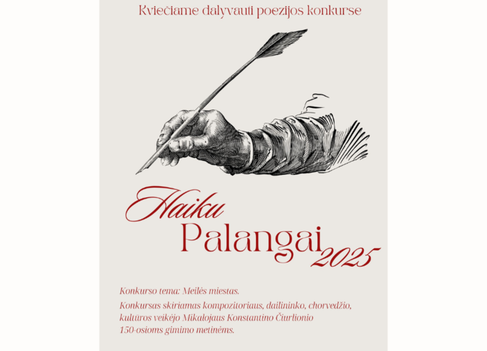 Kviečiame dalyvauti poezijos konkurse 