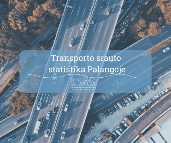 Transporto srauto staitstika Palangoje