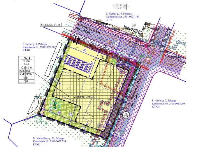 Pakoreguoti Palangos miesto centrinės dalies detaliojo plano koregavimo žemės sklype S. Nėries g....