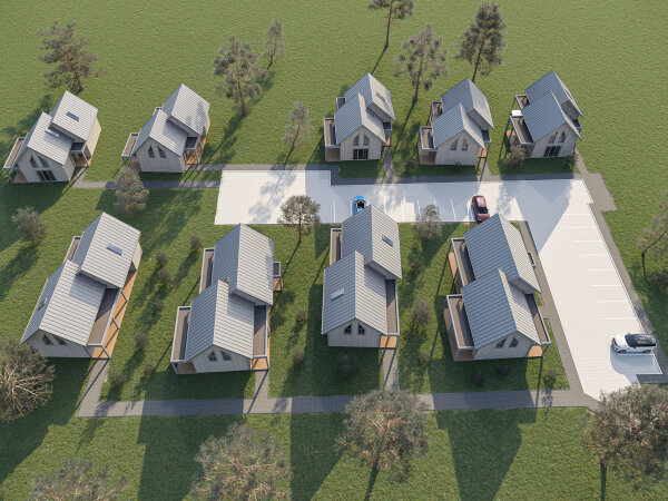 Visuomenės informavimas apie parengtą, poilsio paskirties pastatų, adresu Kregždžių g. 1,...