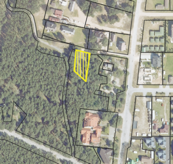 Pradėtas rengti teritorijos Užkanavės g. 7A, Palangoje, detalusis planas