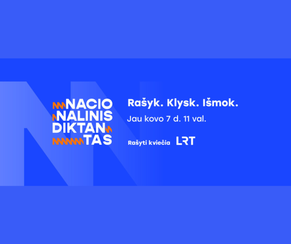 Kviečiame dalyvauti 15-tame Nacionaliniame diktante 