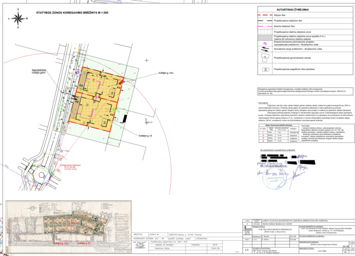 Pakoreguoti  "Lino“ gyvenamojo kvartalo Palangoje detalaus išplanavimo projekto koregavimo...