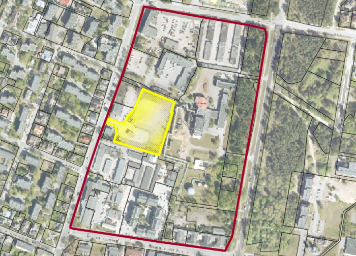 Pradedamos Palangos miesto centrinės dalies detaliojo plano koregavimo žemės sklype Ganyklų g....