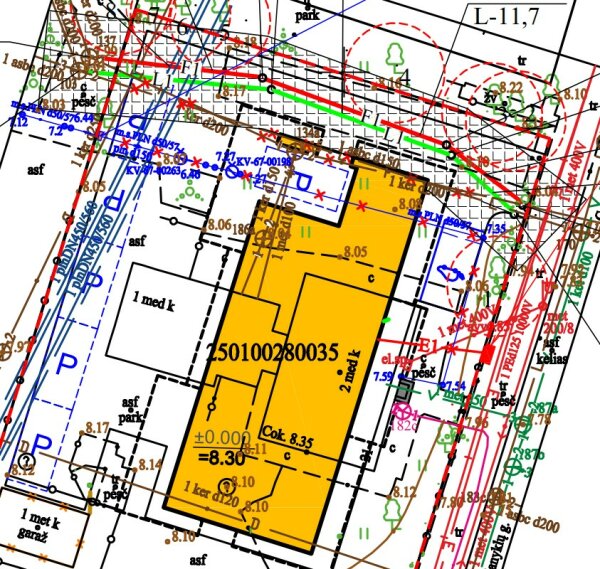 Visuomenės informavimas apie parengtą inžinerinių tinklų grupės, nuotekų šalinimo tinklų (Un. Nr....