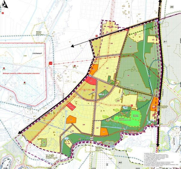 INFORMACINIS PRANEŠIMAS APIE PALANGOS MIESTO BENDROJO PLANO KOREGAVIMO (B10 RAJONE) RENGIMĄ