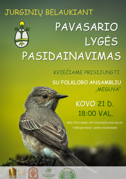Lygiadienio pasidainavimas su „Mėguva“