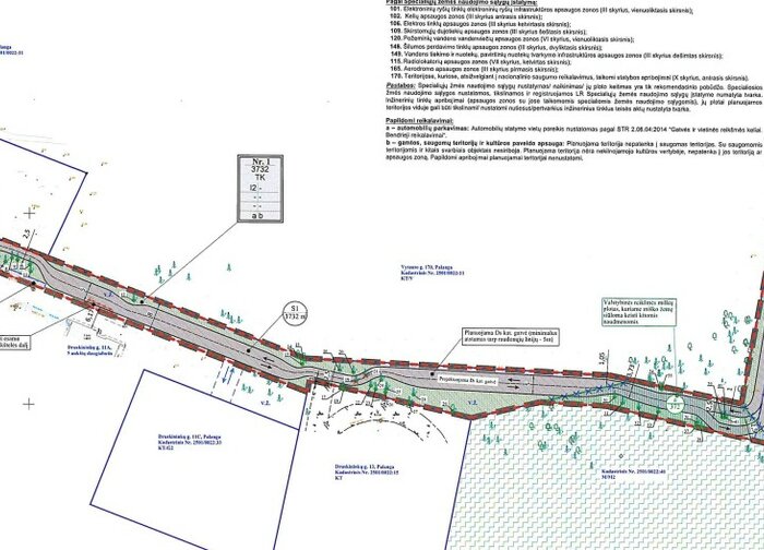 Pritarta Palangos miesto centrinės dalies detaliojo plano koregavimo teritorijoje tarp Klaipėdos...