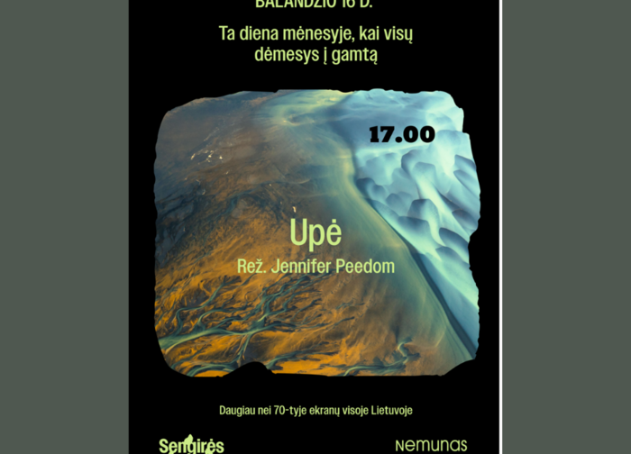 Sengirės kinas Palangos viešojoje bibliotekoje: „Upė“