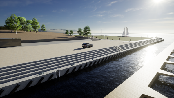 Visuomenės informavimas apie parengtą Šventosios jūrų uosto infrastruktūros - susiekimo...