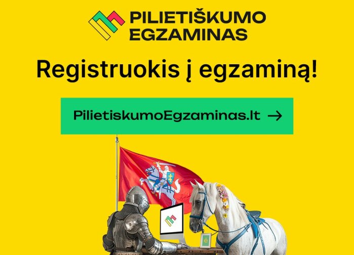 Kviečiame dalyvauti jau antrajame Pilietiškumo egzamine!