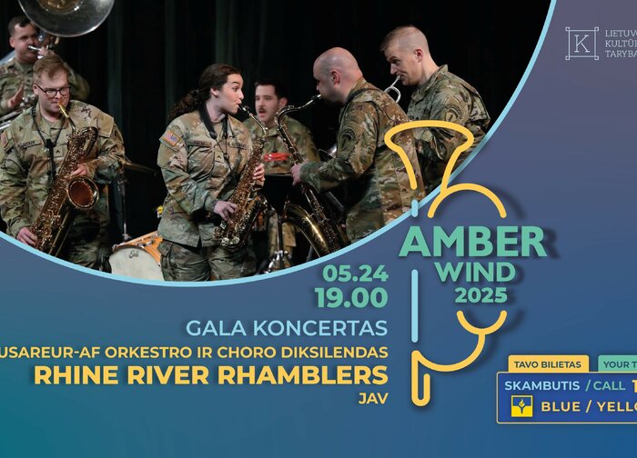 „Amber Wind 2025“ gala koncerte – autentiška Naujojo Orleano dvasia ir kvietimas remti Ukrainos...