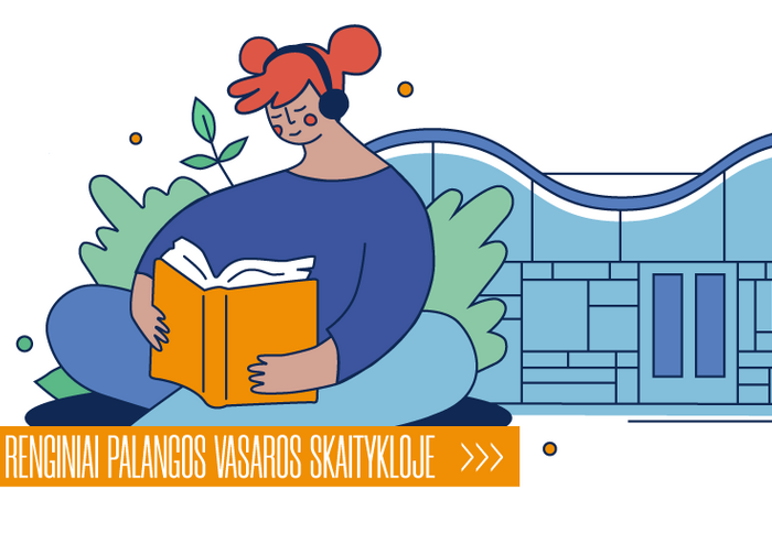 Birželio mėnesį Palangos vasaros skaitykloje – išskirtinės literatūros pamokos moksleiviams 