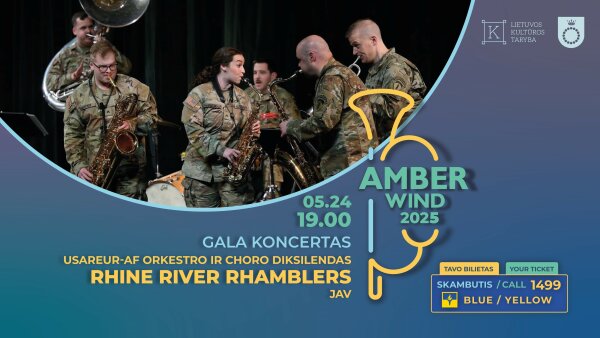 „Amber Wind 2025“ gala koncerte – autentiška Naujojo Orleano dvasia ir kvietimas remti Ukrainos...