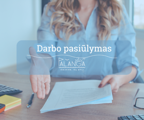 Skelbiamas valstybės tarnautojo poreikis į Švietimo skyriaus vyriausiojo specialisto pareigas...
