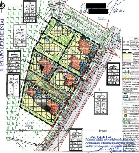 Pritarta „Lino" gyvenamojo kvartalo detalaus išplanavimo projekto korektūros koregavimo...