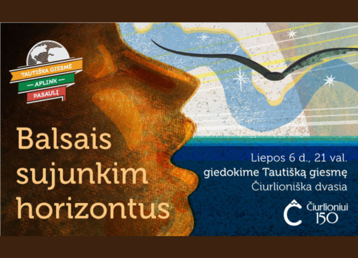 Prisijunkite prie iniciatyvos "Tautiška giesmė aplink pasaulį 2025"