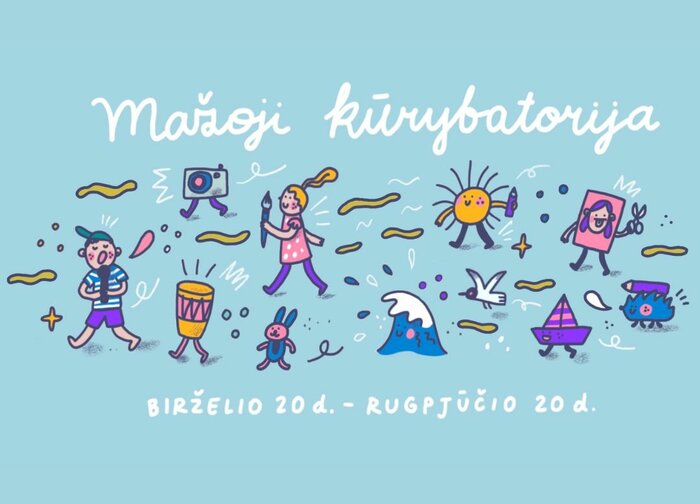 Jono Šliūpo muziejus šeimas kviečia į vasaros kūrybinių dirbtuvių ciklą  „Mažoji kūrybatorija“