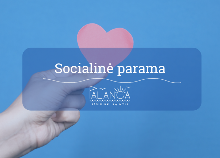 Dėl socialinės paramos mokiniams