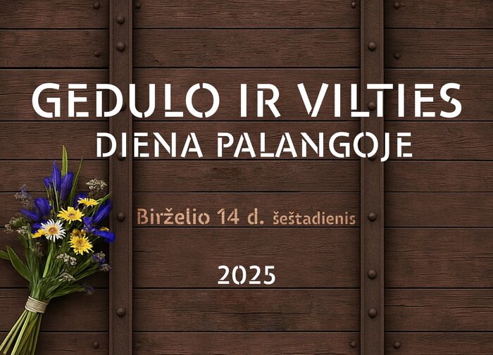 Gedulo ir vilties diena Palangoje. 2025 m. birželio 14 d.