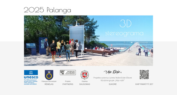 Ties jūros tiltu - 3D autostereogramos paroda „Trimatė Jūros sonata“. Įminkite trimačio kūrinio...
