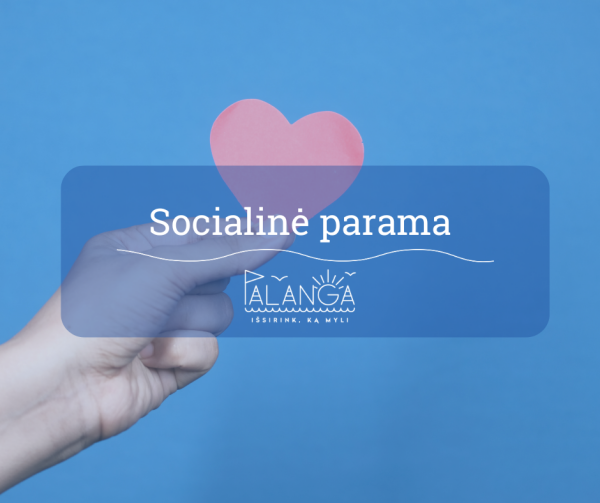 Dėl socialinės paramos mokiniams