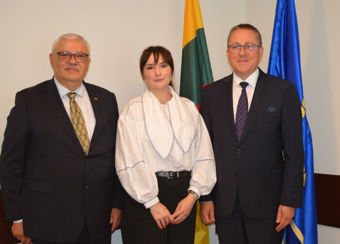 Palangos miesto savivaldybėje lankėsi Ukrainos ambasadorė Lietuvoje Olha Nikitcenko
