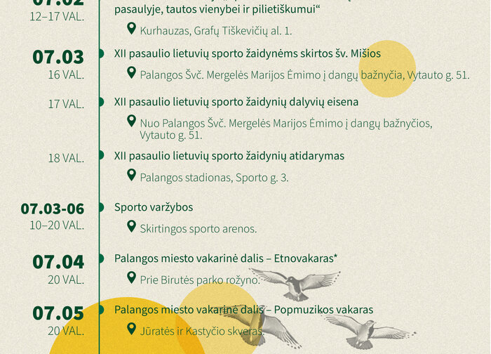 Palangoje susibūrę pasaulio lietuviai protėvių tradicijas atgaivins etno vakaronėje